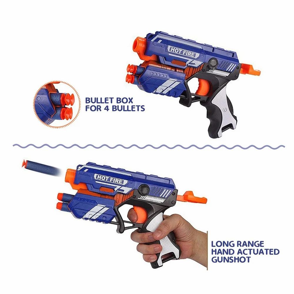 HOT FIRE Soft Bullet Toy Gun – Safe, Stylish & Action-Packed Fun!
