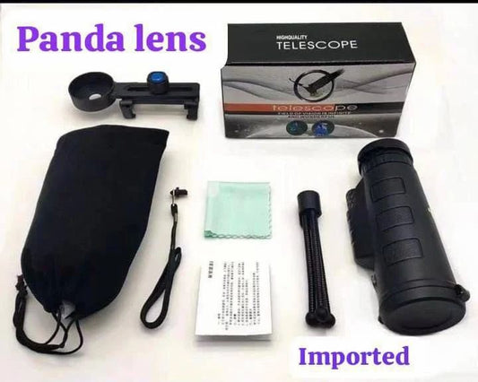 40x60 HD Monocular Telescope with Tripod & Smartphone Adapter – Compact, Waterproof & High Zoom Scope