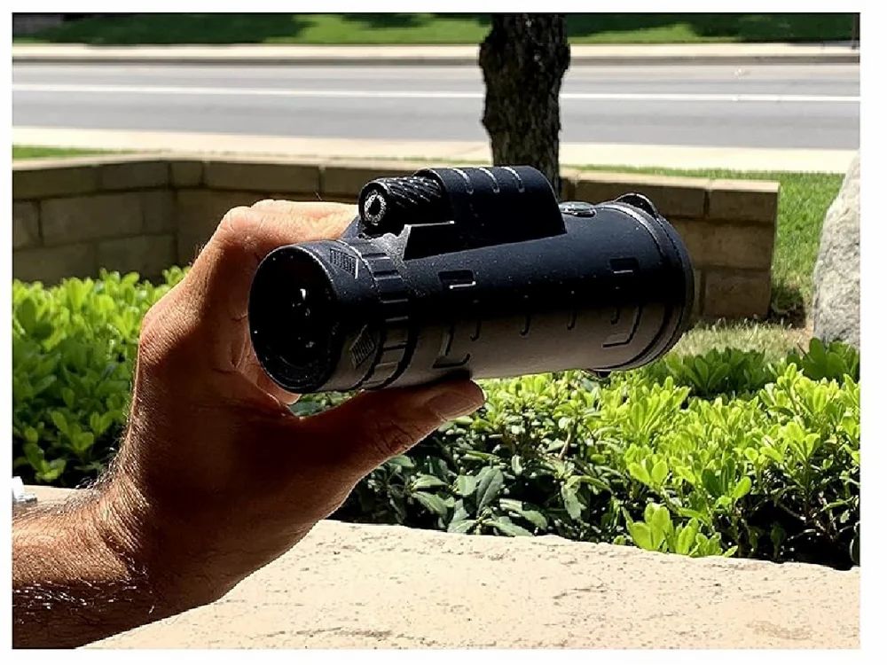 40x60 HD Monocular Telescope with Tripod & Smartphone Adapter – Compact, Waterproof & High Zoom Scope
